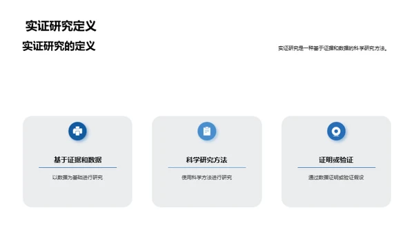 探索医学实证研究