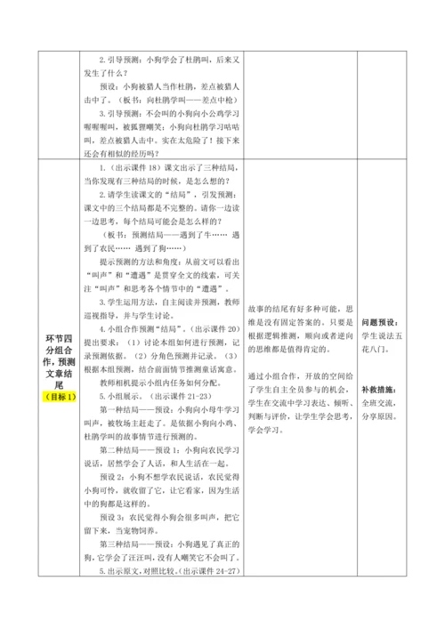 小狗学叫