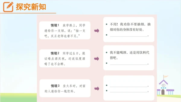 3.《主动拒绝烟酒与毒品》 第2课时 课件
