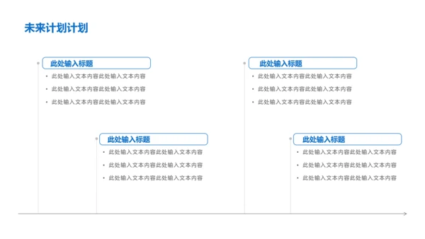 白色质感商务风商业融资计划书PPT模板
