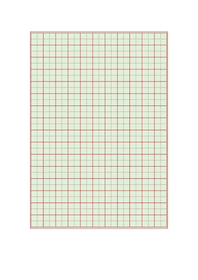 田字格绿色图片大小自调