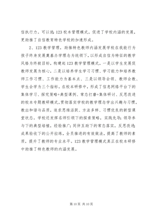 小学督导评估自评报告.docx