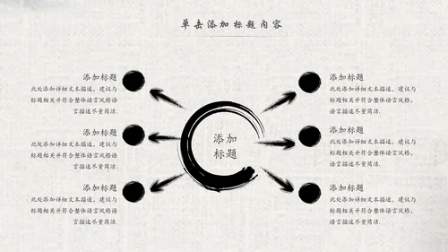 中国风水墨古典读书分享书香中国梦PPT模板