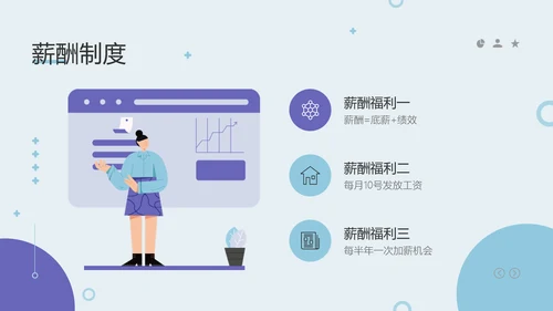 咨询公司新员工入职培训商务扁平