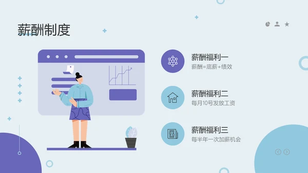 咨询公司新员工入职培训商务扁平