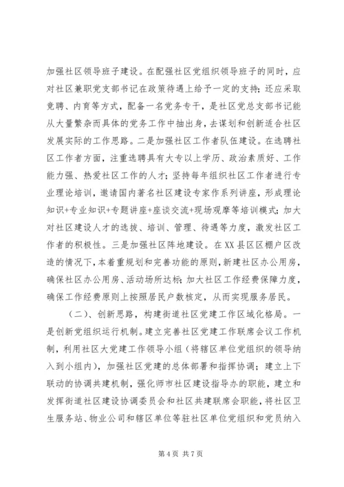 社区党建参观学习心得.docx