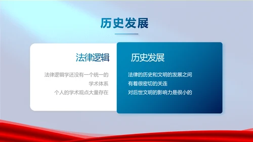 蓝色严谨法律知识讲座宣传动态PPT模板