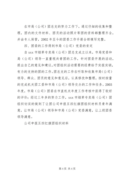 公司申报五四红旗团组织材料_1.docx