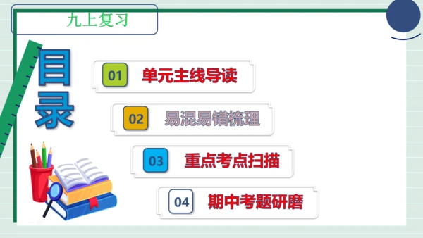 九上道法第三单元复习课件2024