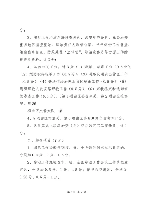 综治考评方案[小编推荐] (5).docx