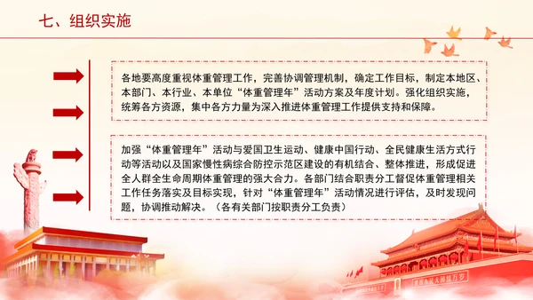 关于印发“体重管理年”活动实施方案的通知全文学习PPT