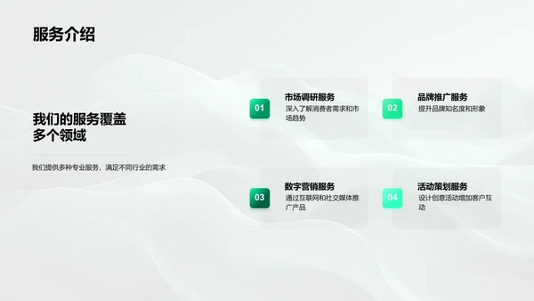 谷雨季营销报告PPT模板