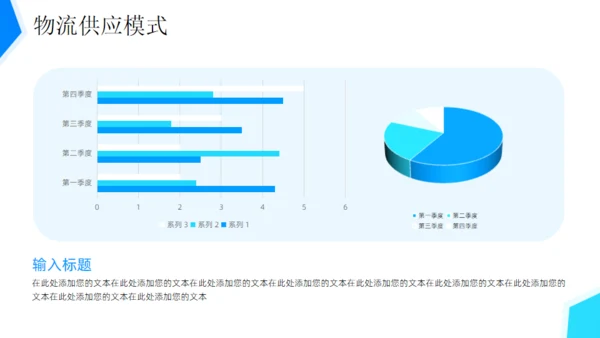 供应链物流行业解决方案快递公司通用PPT模板