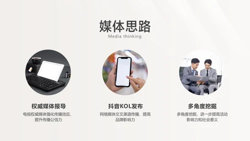 白色简约风地产营销活动方案