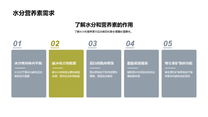 运动饮食养成攻略