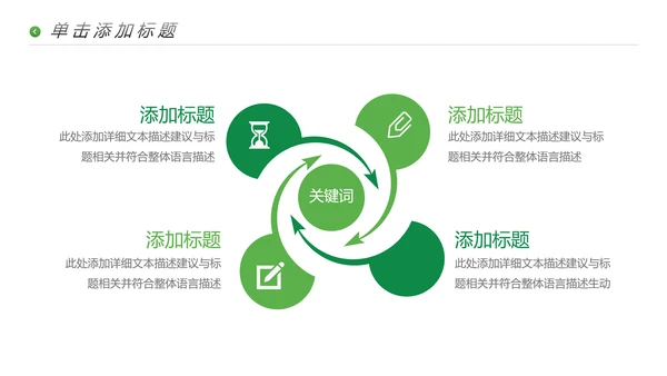 高尔夫会所休闲运动俱乐部宣传PPT模板