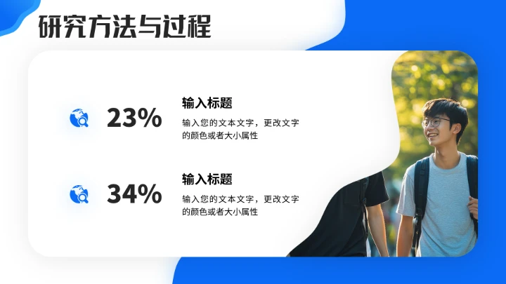 大学生小组项目报告项目实验报告实践报告汇报PPT模版