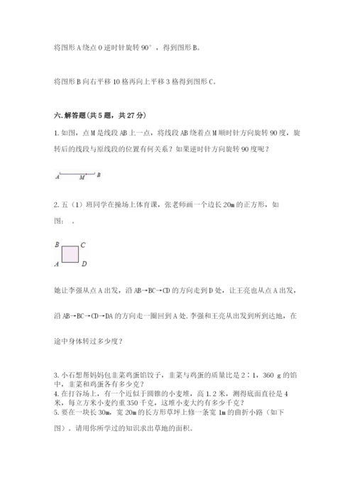 北师大版六年级下册数学期末测试卷（典优）.docx