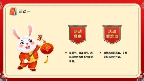 年年有余喜迎元旦春节联欢晚会活动通用PPT模板