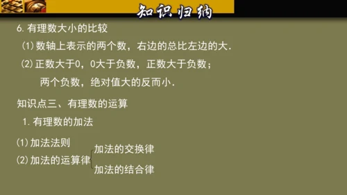 第一章 有理数 单元复习课件（40张PPT）
