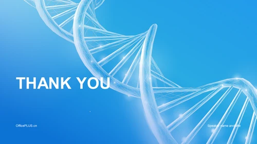 蓝色创意生物医疗研发报告发布会PPT模板