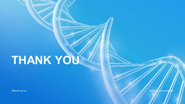 蓝色创意生物医疗研发报告发布会PPT模板
