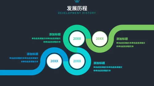 渐变微立体招商引资企业介绍通用PPT模板