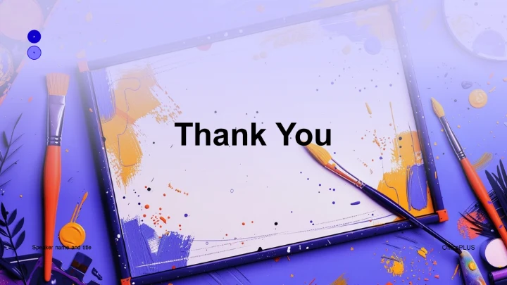 艺术学年度学习规划PPT模板