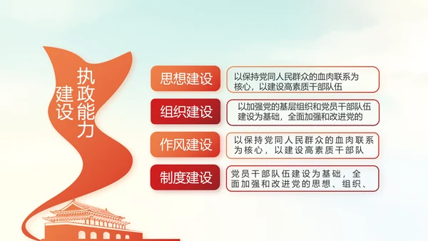 红色十九届五中全会公报十四五规划PPT