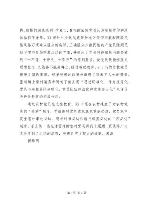 甘肃天水做好“四个功夫”保持党员先进性 (5).docx