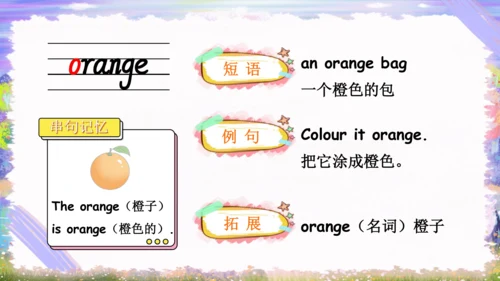 Unit 2 Colours单词导学课件（23张PPT)