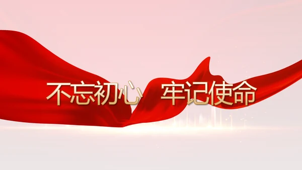 红色年终党支部述职报告学习教育PPT