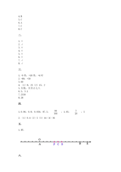 苏教版小升初数学模拟试卷附答案【名师推荐】.docx