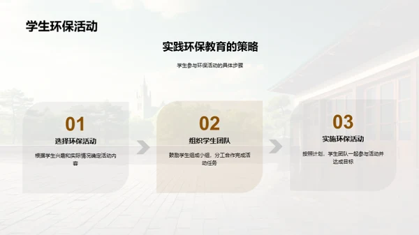构筑环保教育之塔