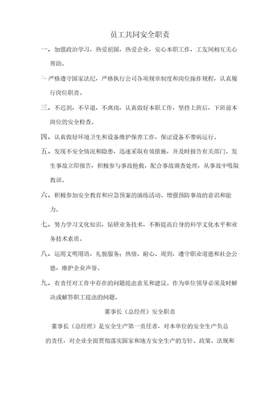 员工共同安全职责10页