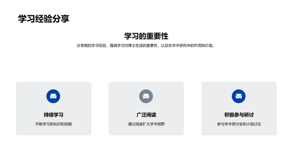 博士答辩总结报告PPT模板