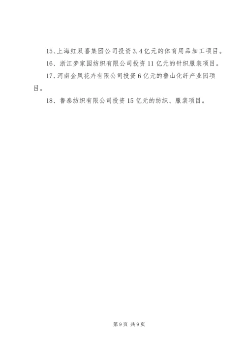 市产业集聚区推进会汇报.docx