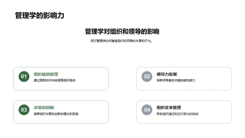 管理学研究之旅