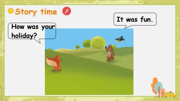 Unit 3 Where did you go  Part C  story time备课课件