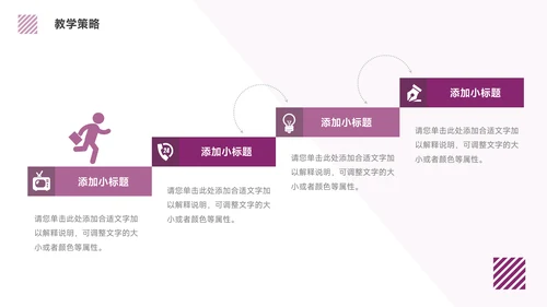 紫色动态高级数据报告PPT模板