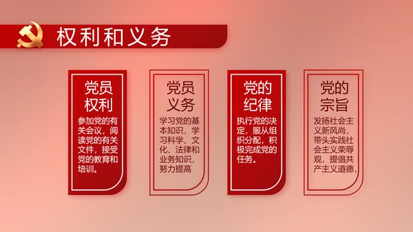 党建党支部年终工作总结汇报PPT党课