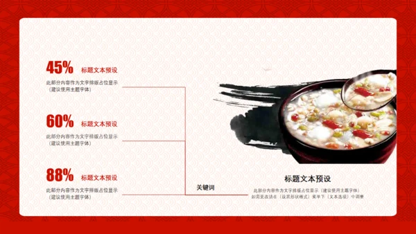 中国风传统节日腊八节习俗通用PPT课件