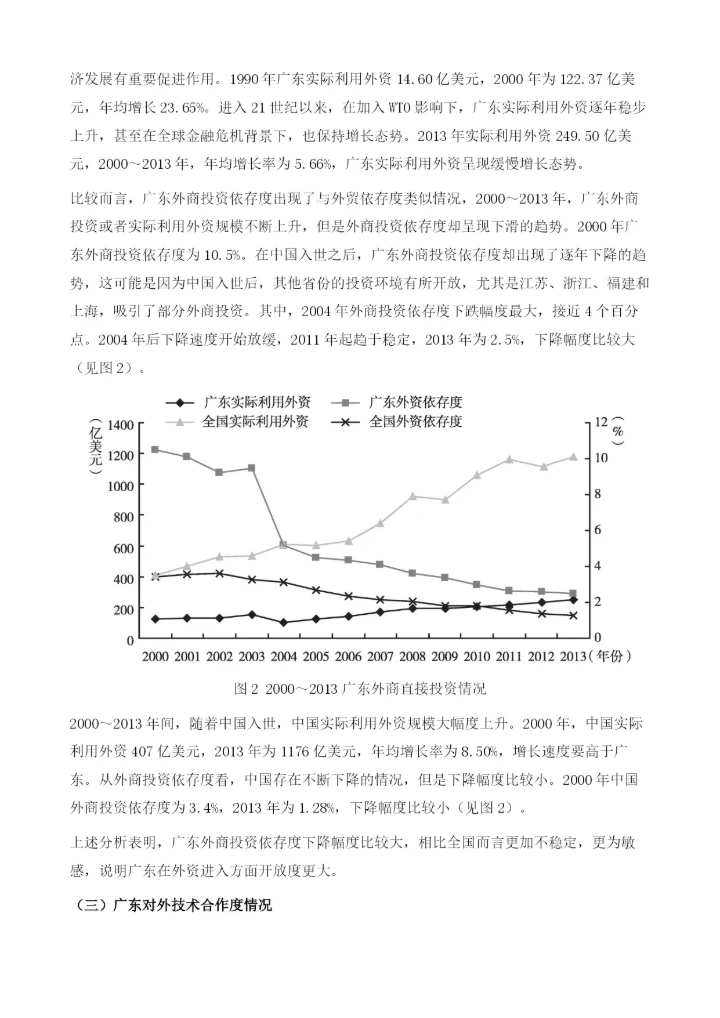 广东对外开放度的研究.docx