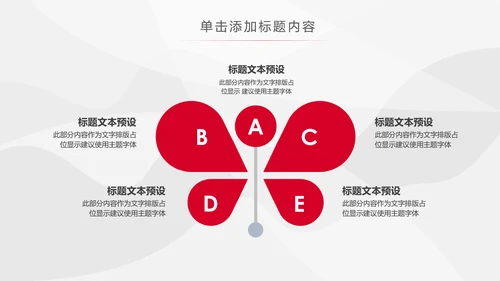 红色PICC中国人民保险公司工作总结PPT模板