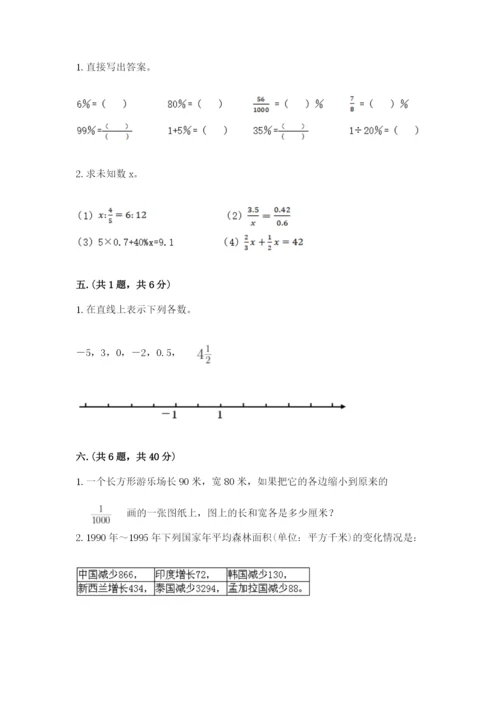 济南市外国语学校小升初数学试卷附参考答案（a卷）.docx