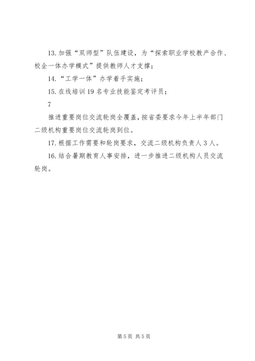 教育局第二季度工作总结暨第三季度工作安排.docx