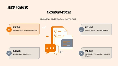 历史人物全面解读PPT模板