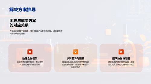 交叉学科研究答辩PPT模板