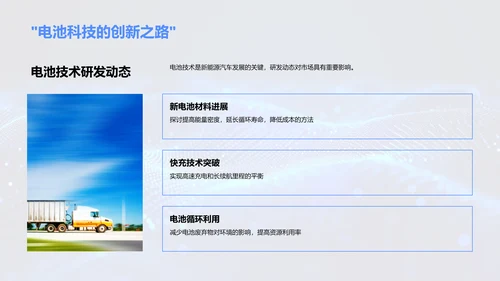 新能源汽车研究报告PPT模板