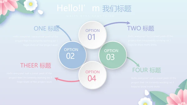 唯美温馨感恩父母电子相册动态PPT